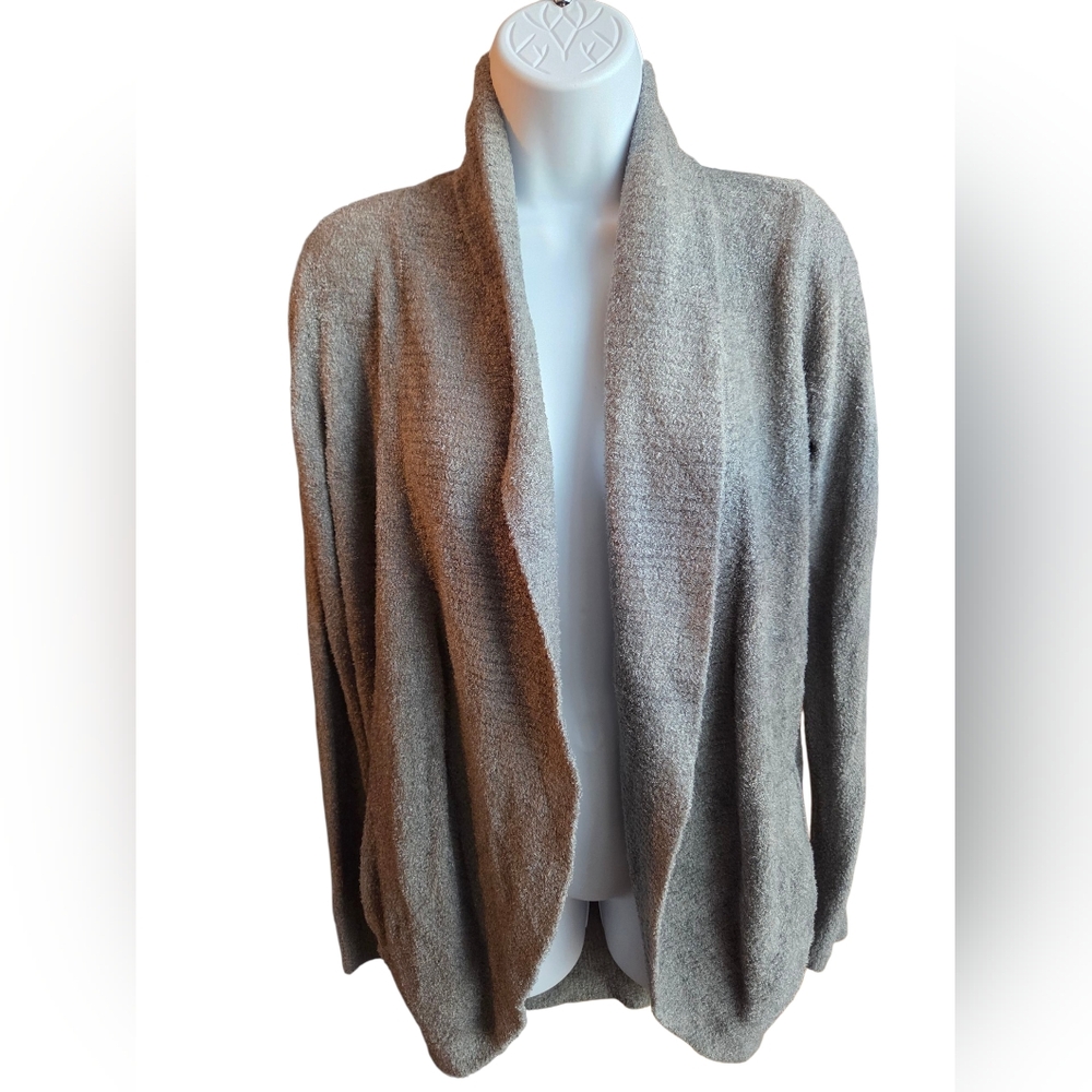 Barefoot Dreams Cozy Chic Lite Circle Cardigan Size XS/S Gray